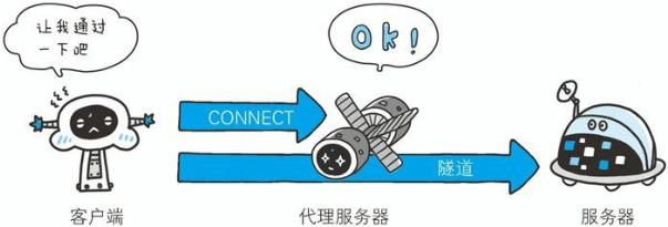 CONNECT: 要求用隧道协议连接代理